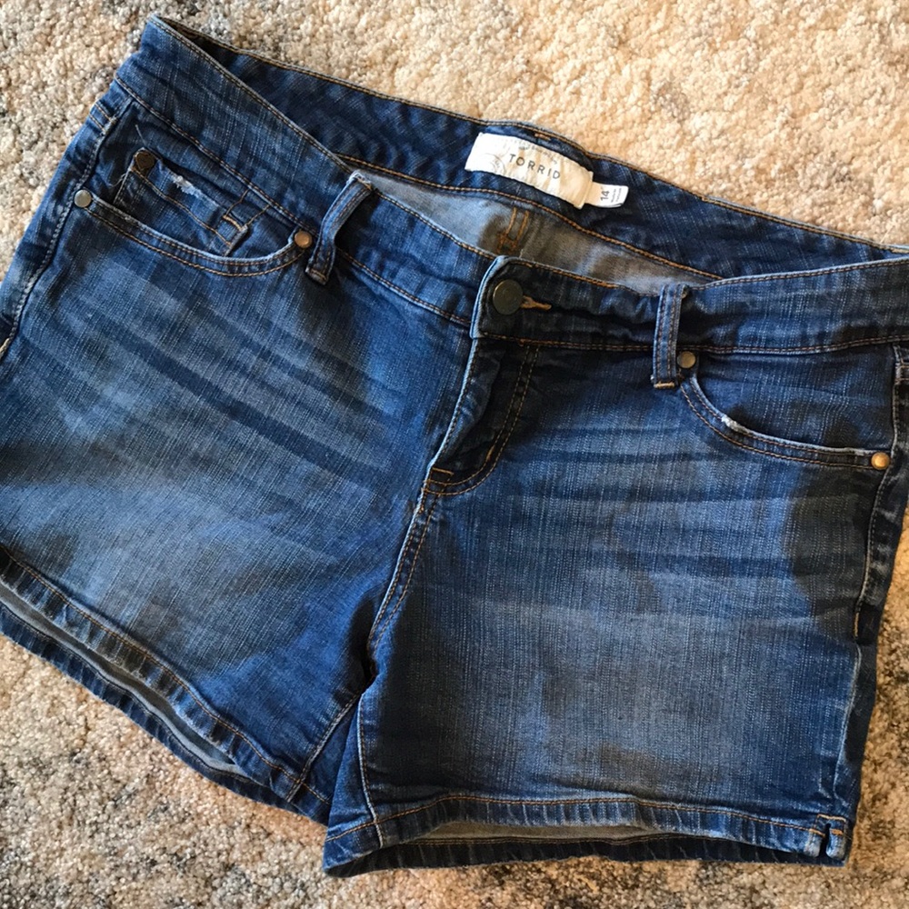 TORRID Denim Shorts
